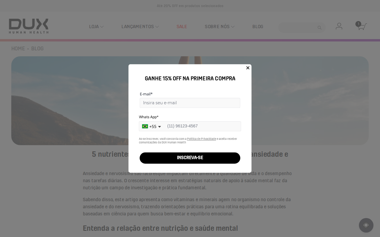 Artigo do blog