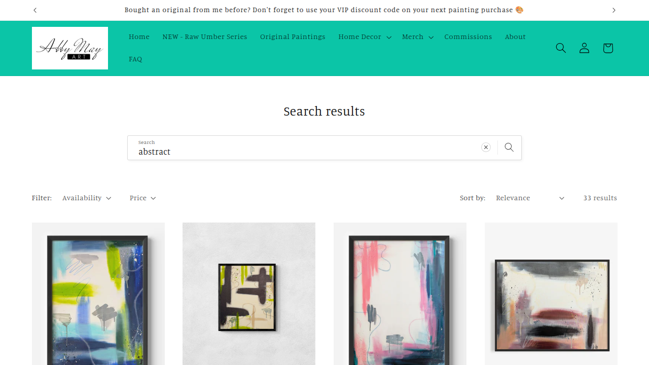 Search results page screenshot