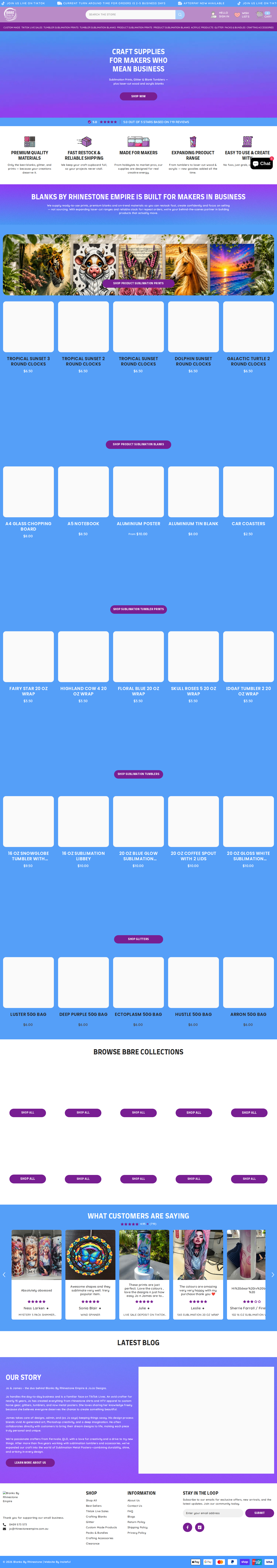 Homepage screenshot