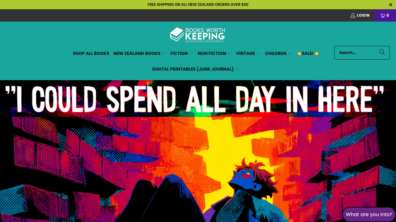Books Worth Keeping homepage
