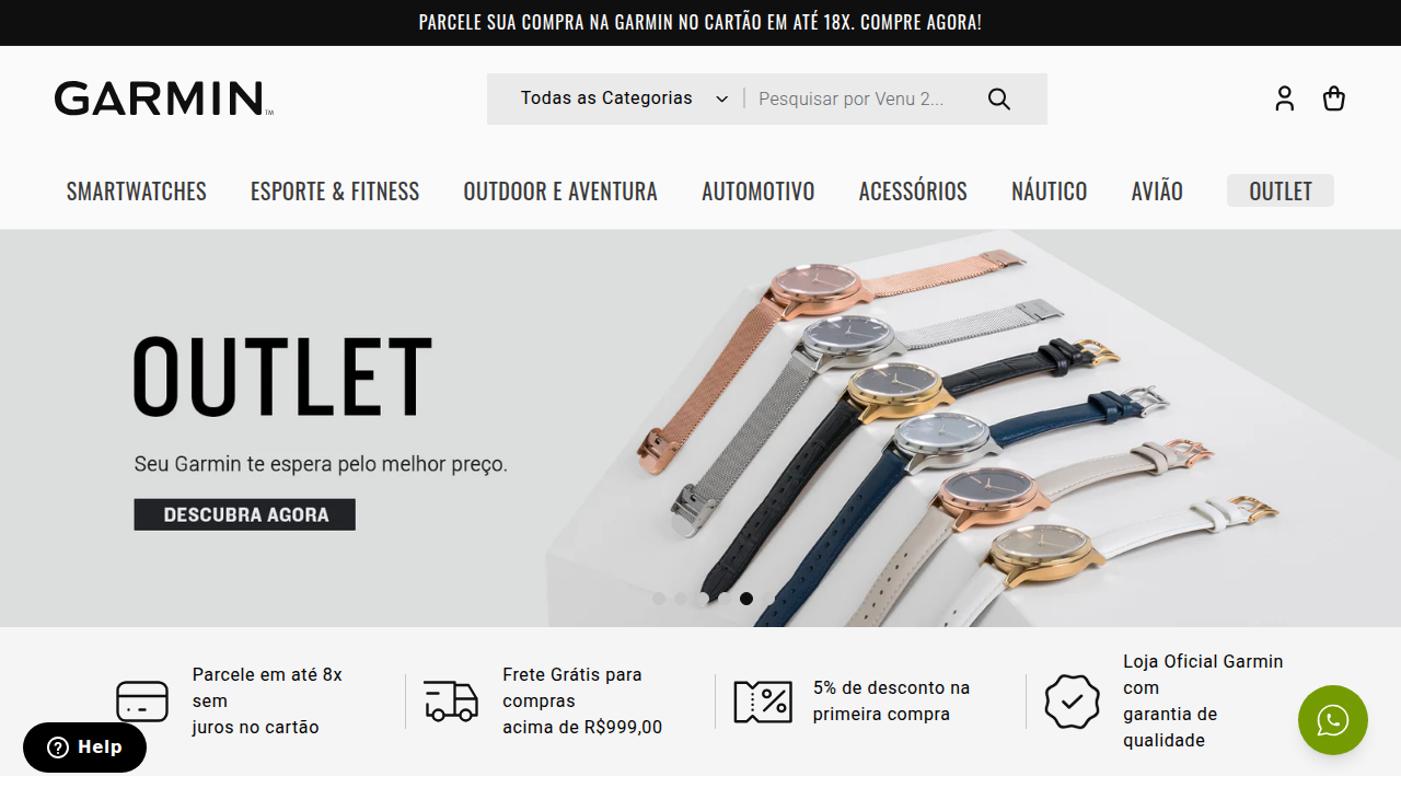 Homepage — Desktop