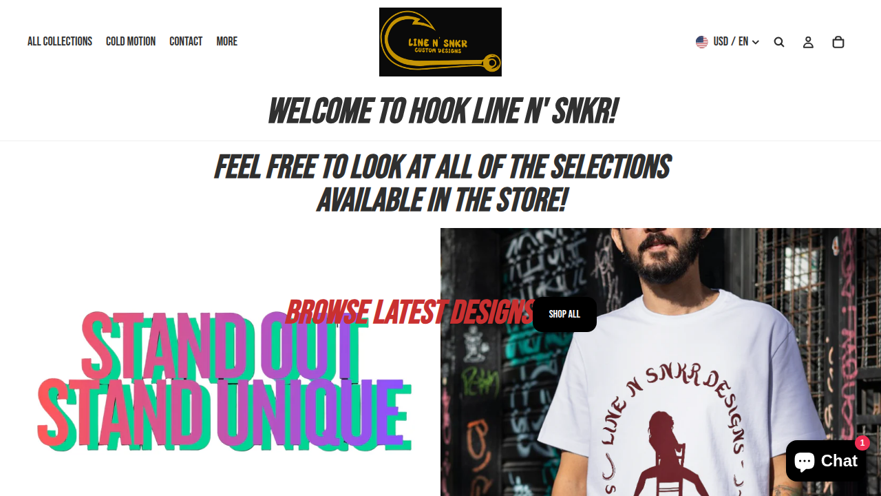 Homepage - Desktop