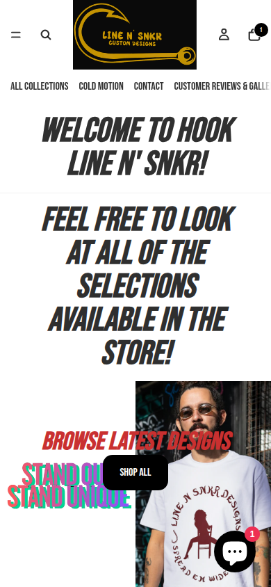 Homepage - Mobile