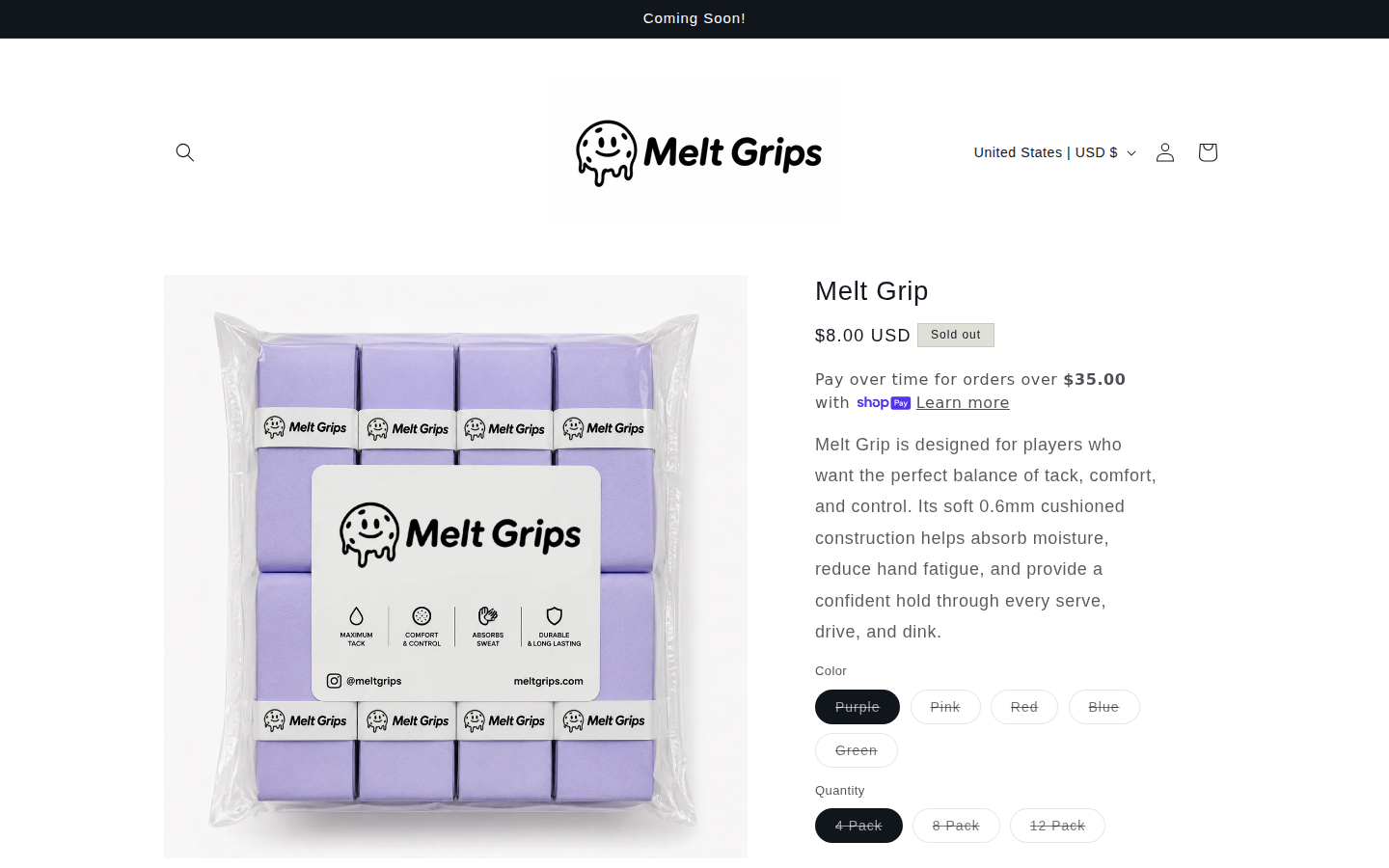 Checkout page — redirected to homepage due to empty cart