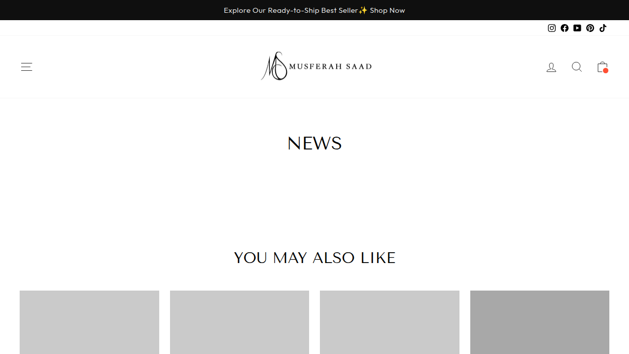 Blog / News page