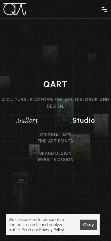 Homepage — mobile