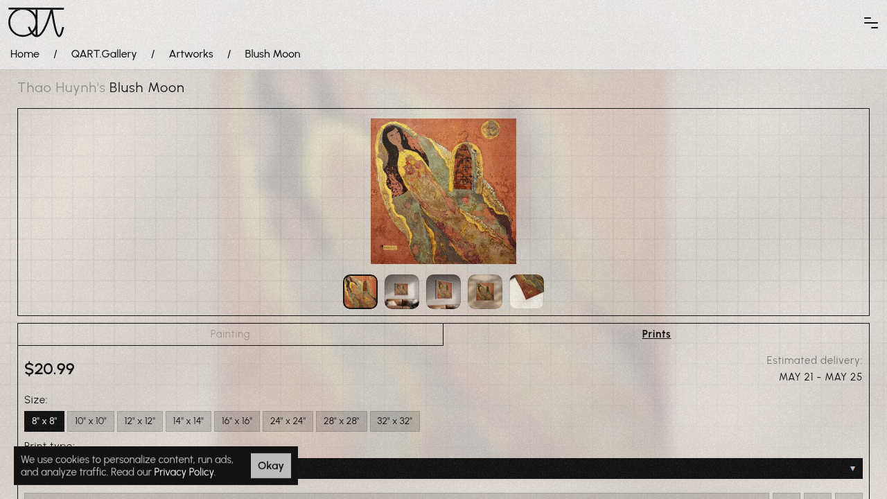 Product page — Blush Moon