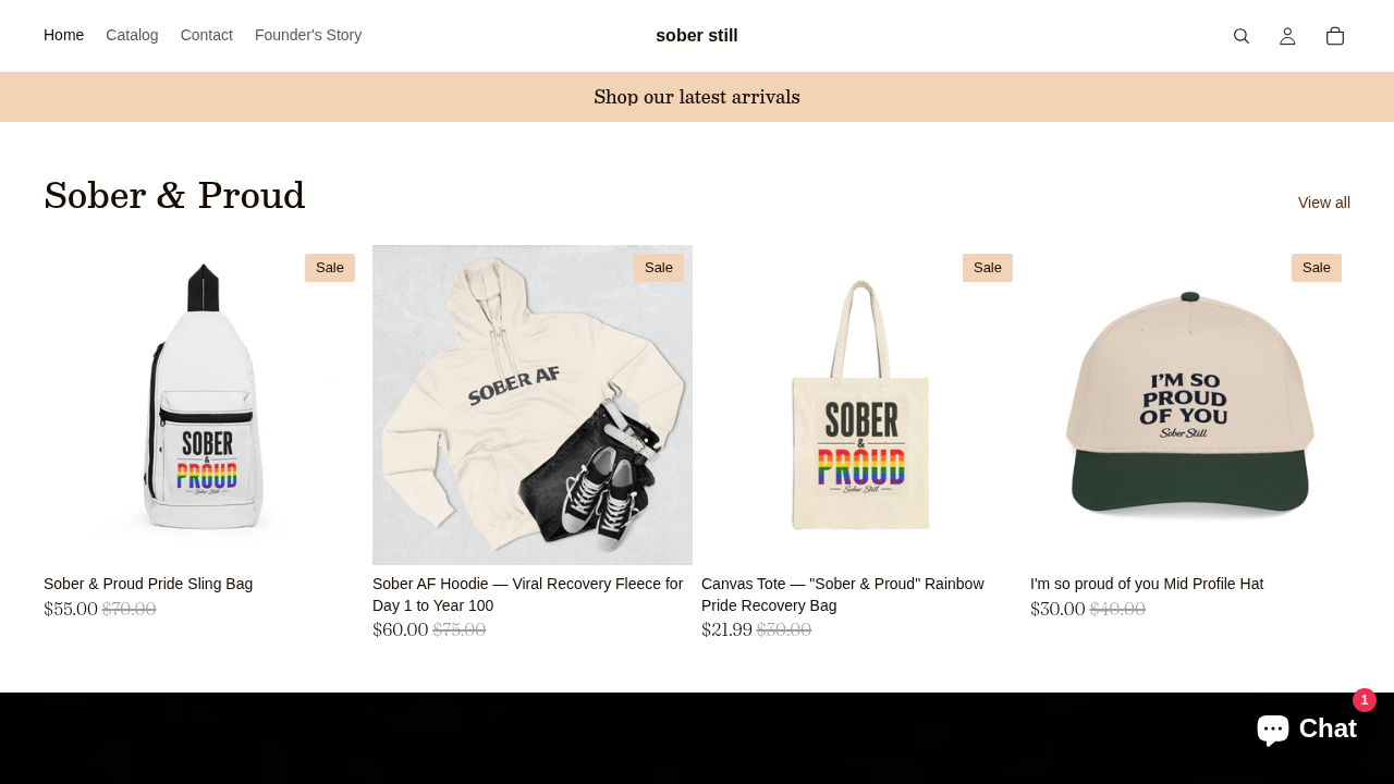 sober still homepage