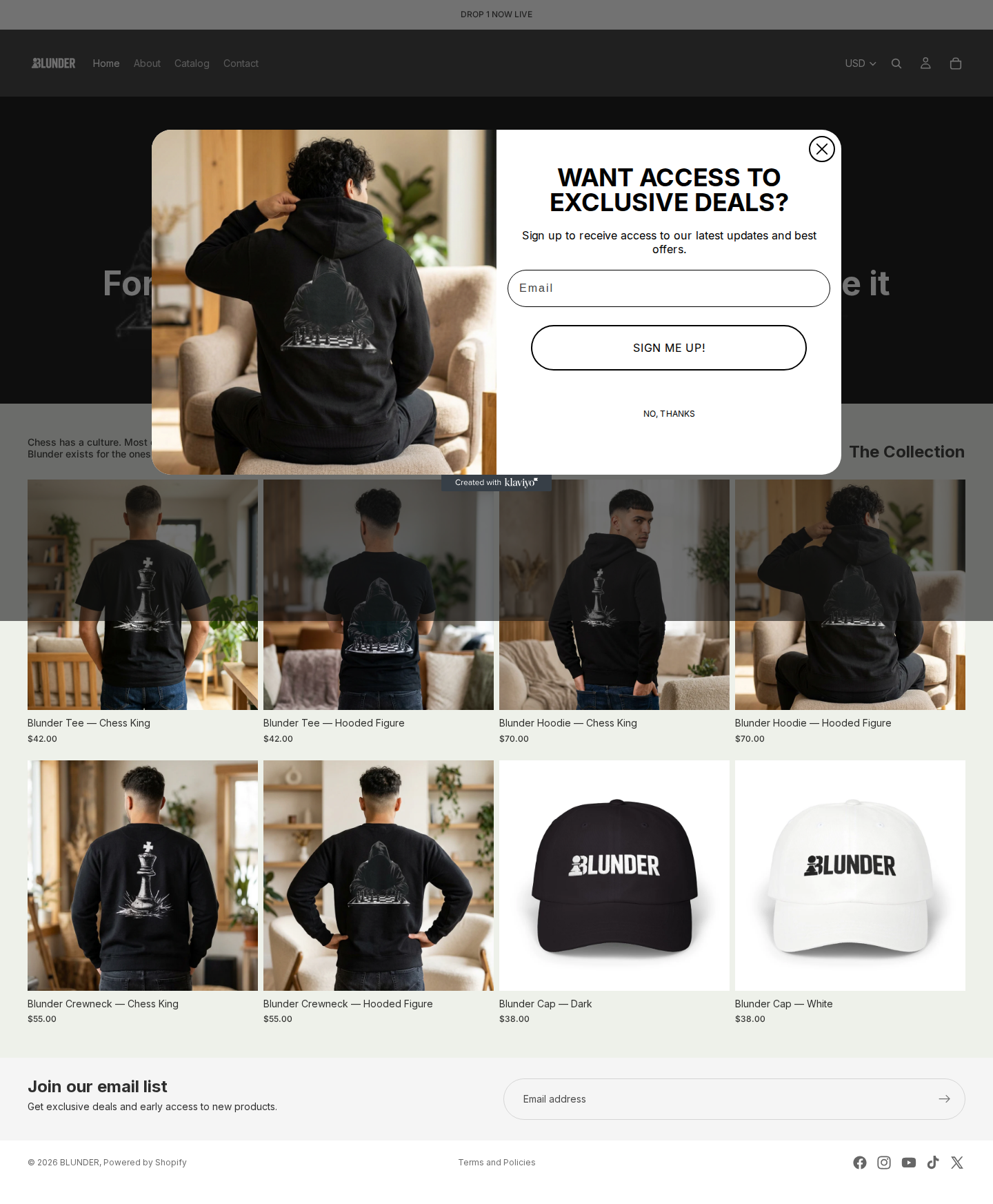 BLUNDER homepage