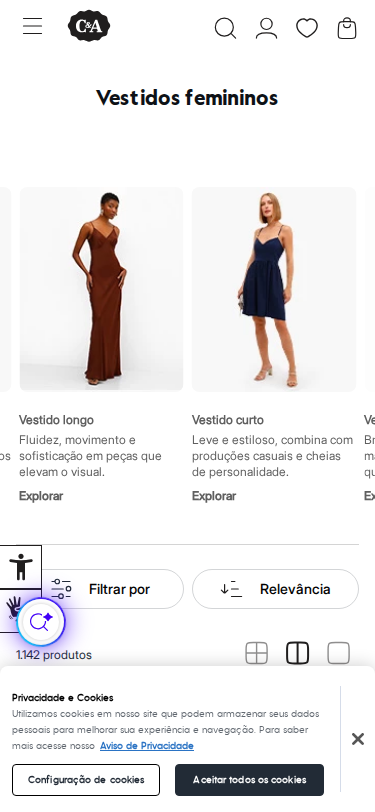 Categoria mobile C&A
