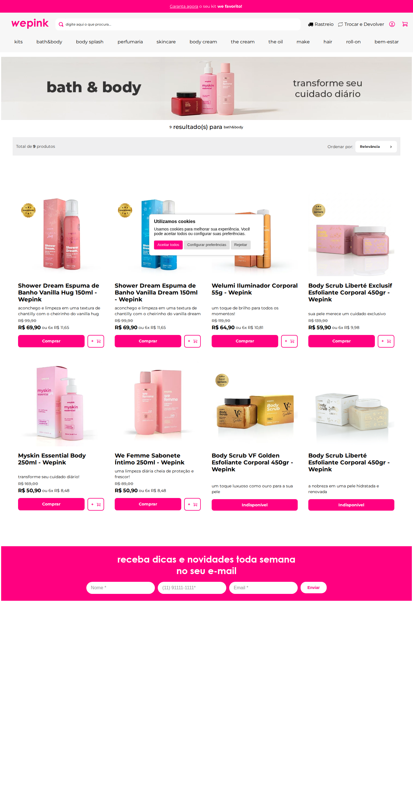 Produto Real WePink